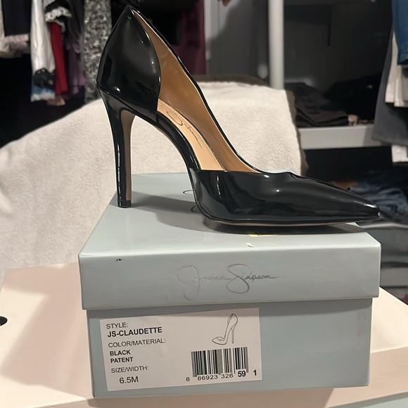 Jessica Simpson Claudette Womens D'orsay Heels size 6.5 - Picture 2 of 5